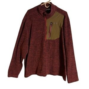 Eddie Bauer Sweater Cloud Layer Pro 1/4 Zip up Size XXL